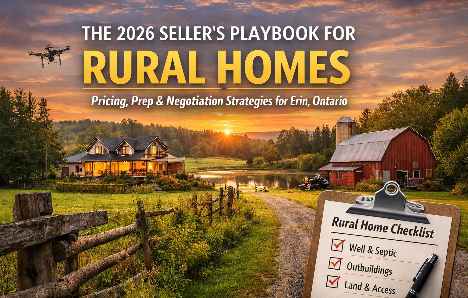 The 2026 Seller’s Playbook for Rural Homes in Erin, Ontario